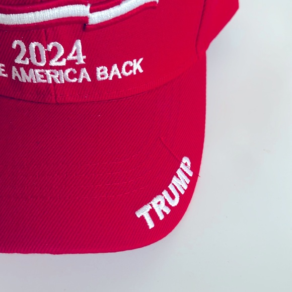 New Red 2024 President Donald Trump Rally Hat Take America Back Baseball Cap - Picture 3 of 5